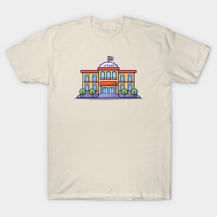 School Building T-Shirt